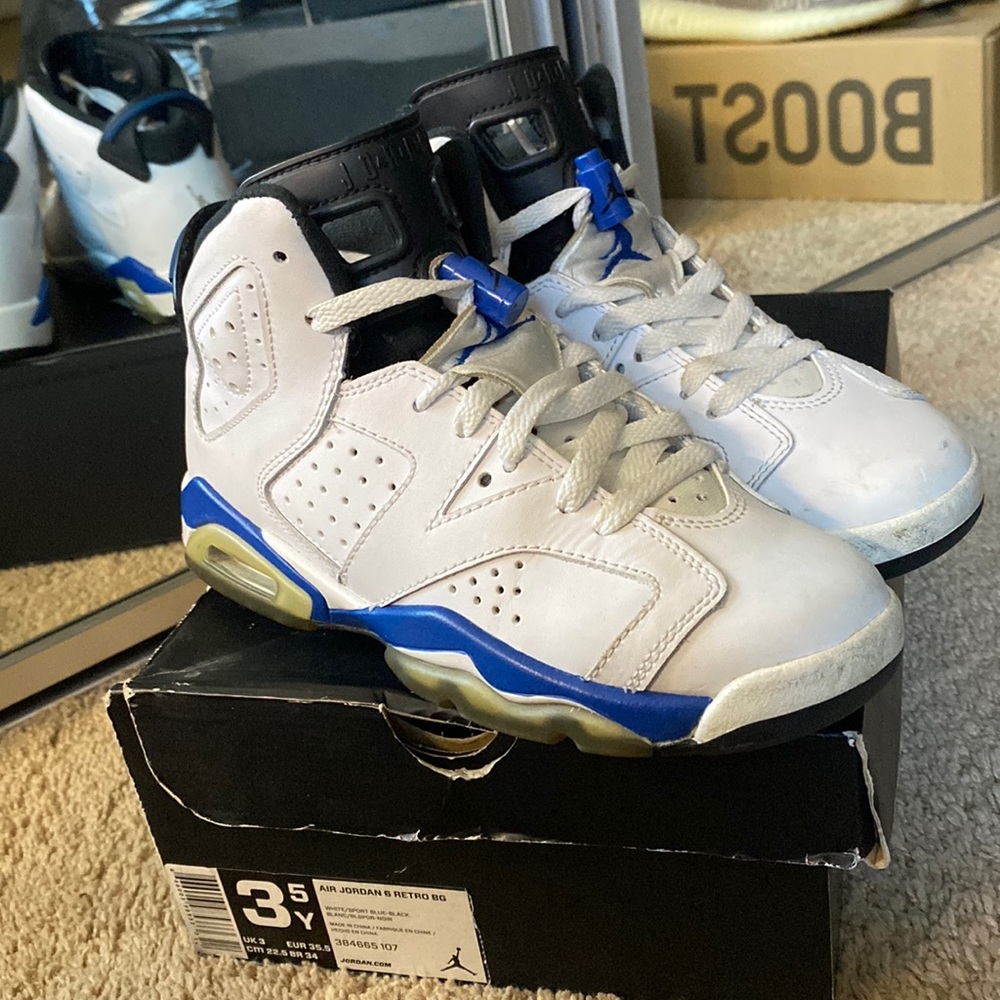 Air Jordan 6 Retro BG ‘Sport Blue’